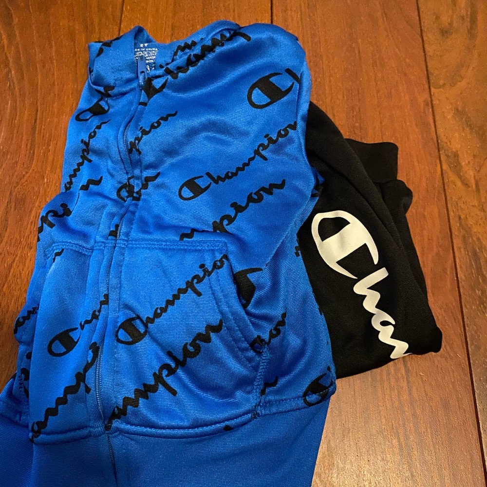 Toddler champion sweat suit